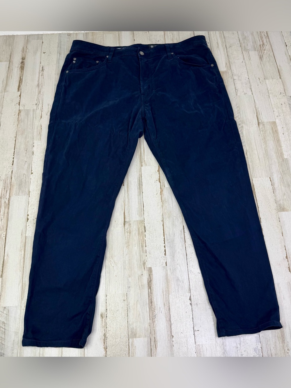 AG Adriano Goldschmied Jeans Mens 39x29 Blue Denim Everett Slim Straight Leg